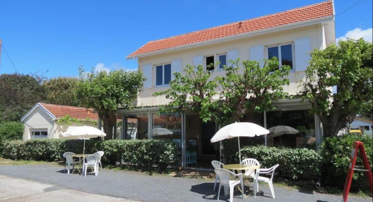 Hotel Au Bon Landais Biscarrosse-Plage Exterior foto
